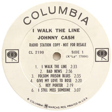 Load image into Gallery viewer, Johnny Cash – I Walk The Line