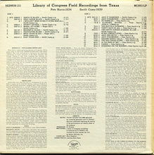 Load image into Gallery viewer, Pete Harris (11) / Smith Casey – Jack O'Diamonds (Library Of Congress Field Recordings From Texas)