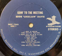 Load image into Gallery viewer, Eddie "Lockjaw" Davis – Goin' To The Meeting