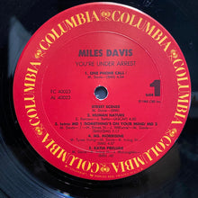 Load image into Gallery viewer, Miles Davis – You're Under Arrest