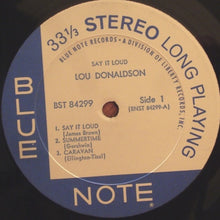 Load image into Gallery viewer, Lou Donaldson – Say It Loud!
