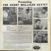 Load image into Gallery viewer, The Gerry Mulligan Sextet* – Presenting The Gerry Mulligan Sextet