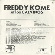 Load image into Gallery viewer, Freddy Kome Et  Los Calvinos – Rosalie 1 &amp; 2