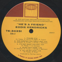 Load image into Gallery viewer, Eddie Kendricks – He's A Friend