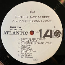 Load image into Gallery viewer, Brother Jack McDuff – A Change Is Gonna Come
