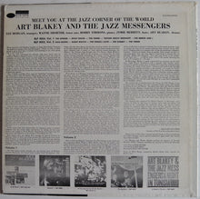 Load image into Gallery viewer, Art Blakey &amp; The Jazz Messengers – Meet You At The Jazz Corner Of The World (Volume 1)